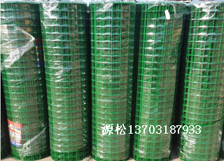 綠色塑料皮鐵絲網1